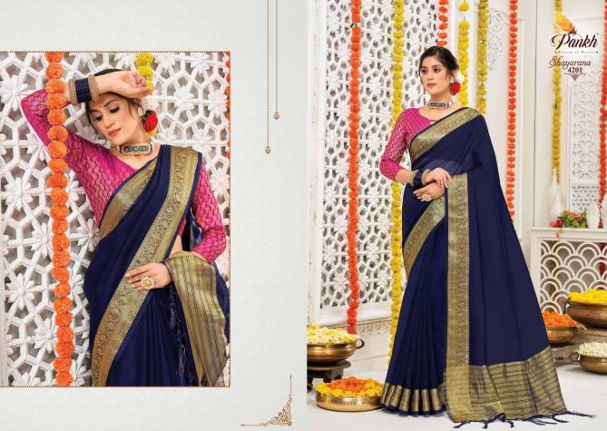 Pankh Shayarana Vol 1 Festive Wear Wholesale Designer Saree Catalog